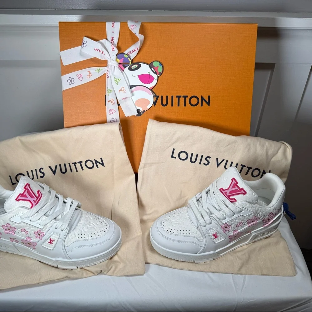 LV x Murakami Sneakers - US Size 6 (36 IT) - Limited Edition from 2025 - Picture 10 of 14